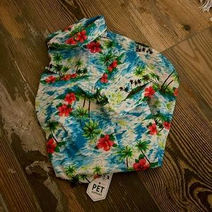 Hawaiian Dog Shirt, XL, NWT